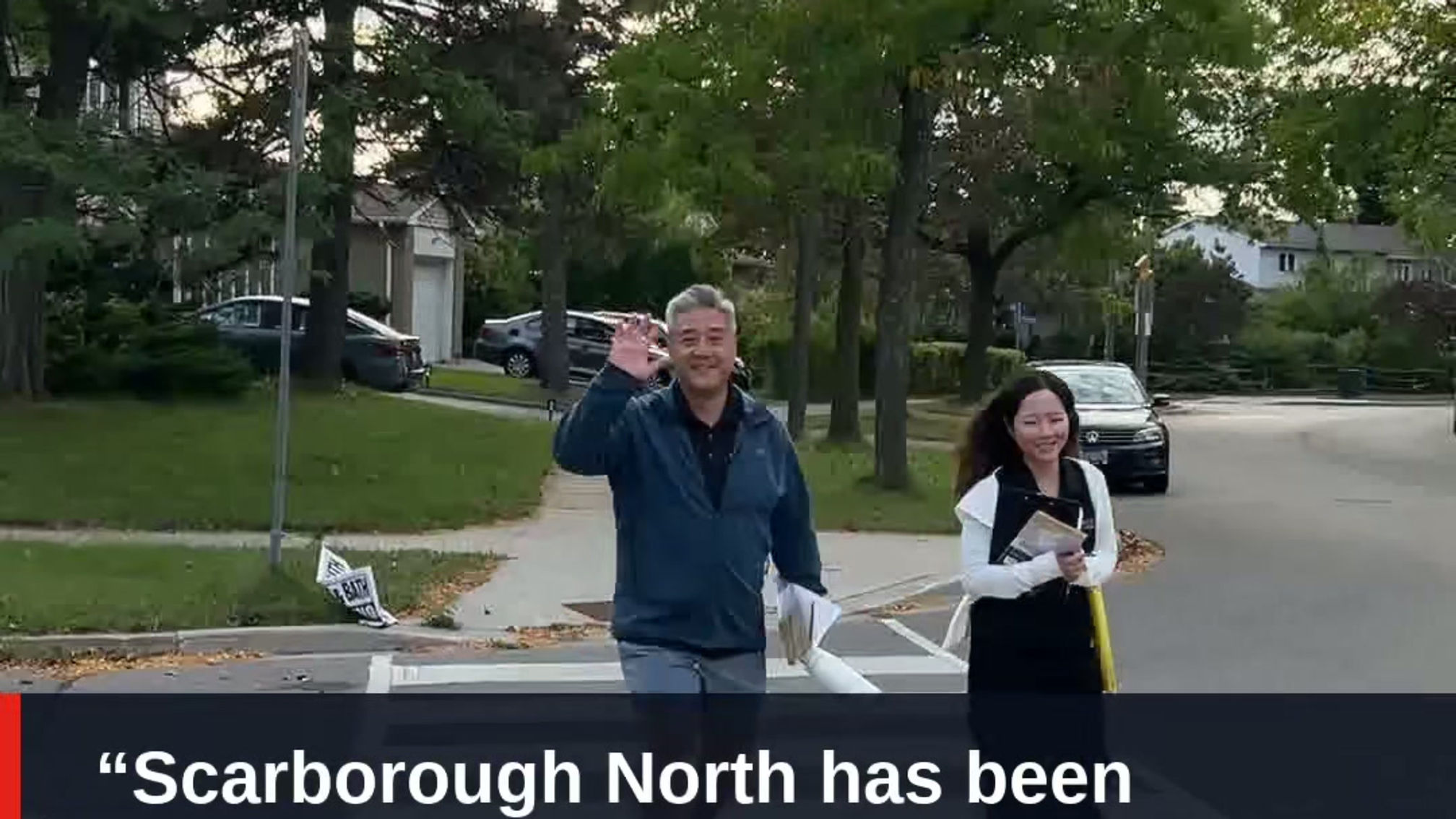Former Mayor John Tory endorsing Han Dong